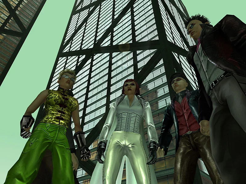 Изображение игры: The Matrix Online