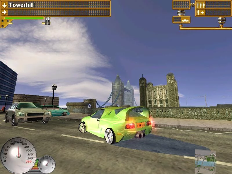 Изображение игры: Taxi Racer London 2