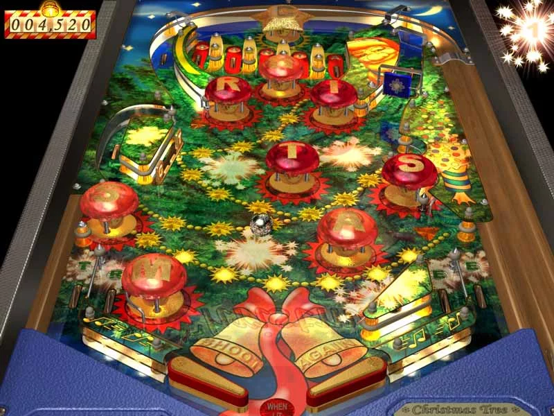 Изображение игры: WildSnake Pinball: Christmas Tree