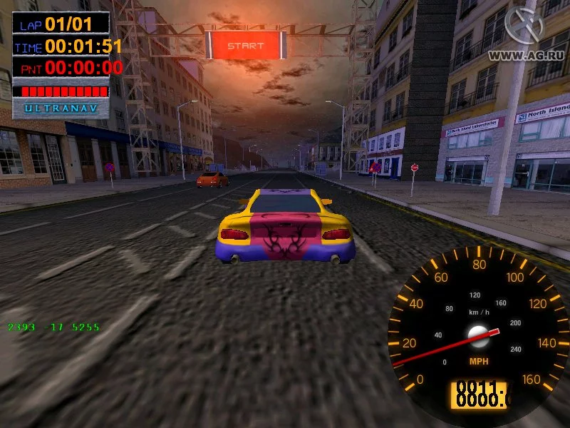 Изображение игры: Midnight Race Club Supercharged!