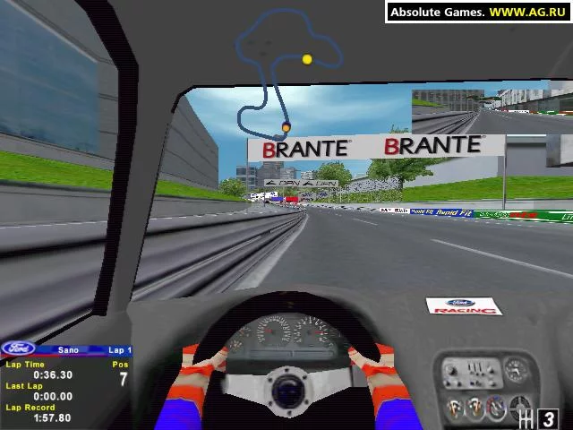 Изображение игры: Ford Racing 2001