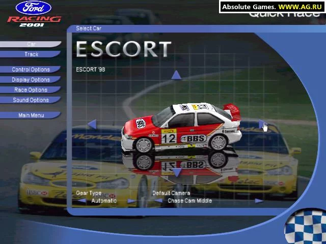 Изображение игры: Ford Racing 2001
