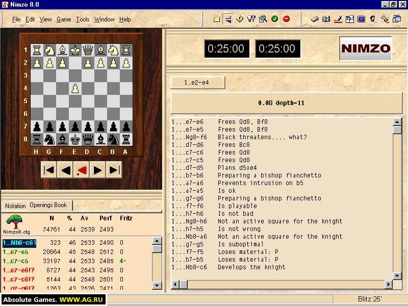 Изображение игры: Nimzo 8