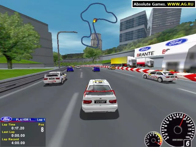 Изображение игры: Ford Racing 2001