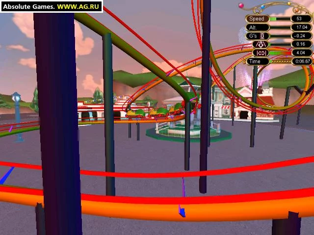 Изображение игры: Ultimate Ride Disney Coaster