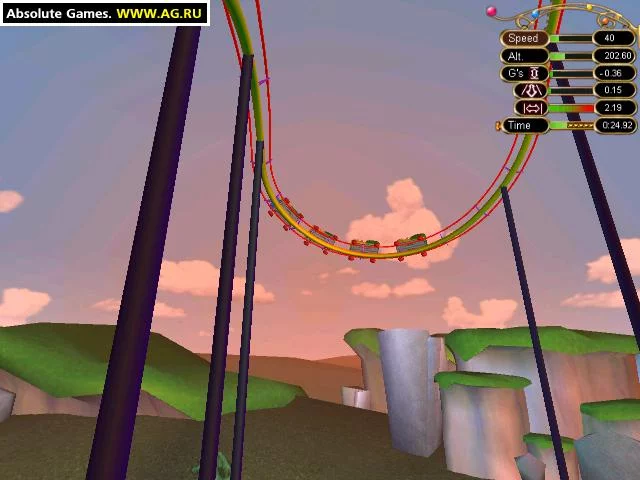 Изображение игры: Ultimate Ride Disney Coaster