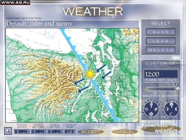 Изображение игры: Flight Unlimited 3