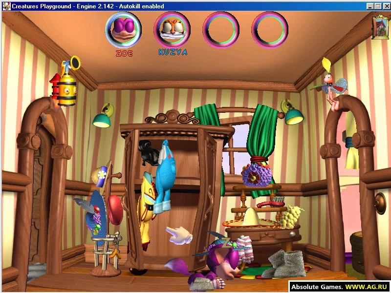 Изображение игры: Creatures Playground