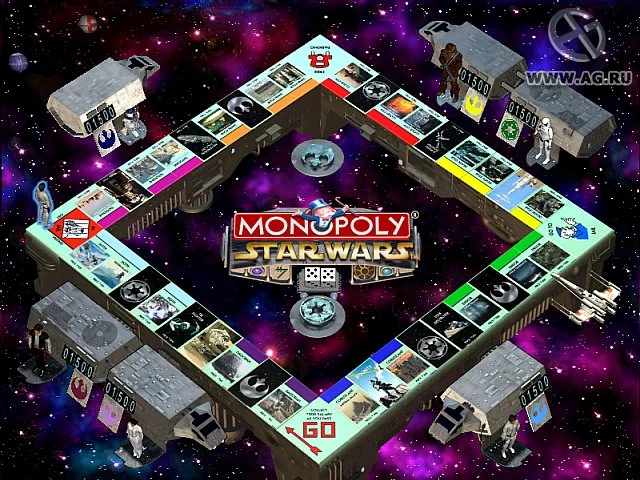 Изображение игры: Star Wars Monopoly