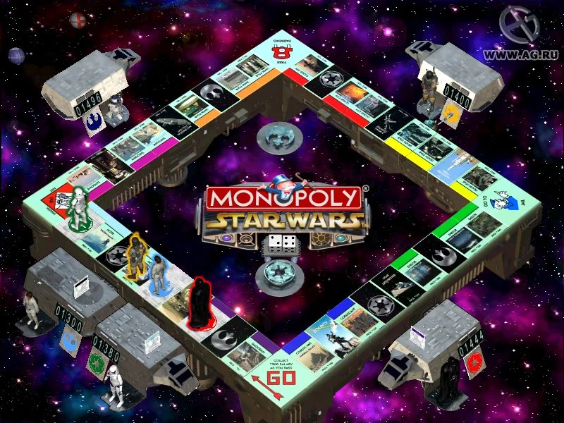 Изображение игры: Star Wars Monopoly