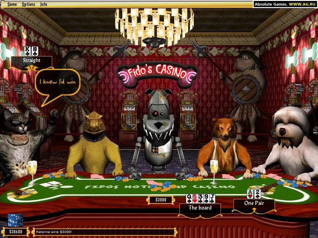 Изображение игры: Dogs Playing Poker