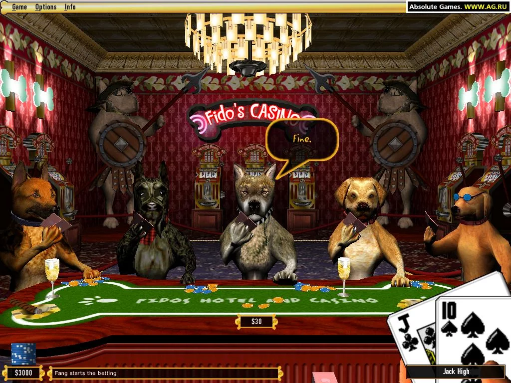 Изображение игры: Dogs Playing Poker