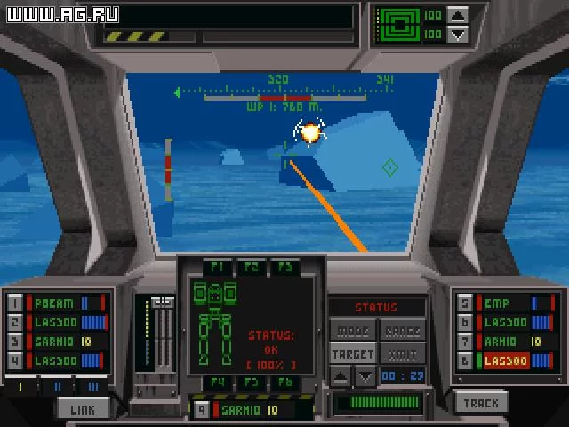 Изображение игры: EarthSiege 2