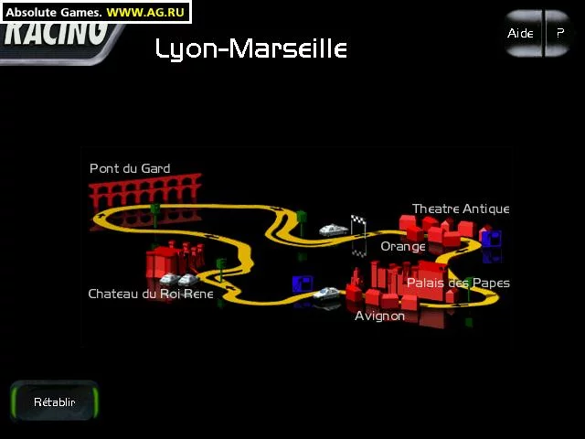 Изображение игры: Paris-Marseille Racing