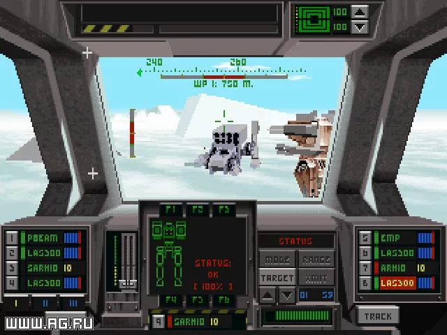 Изображение игры: EarthSiege 2