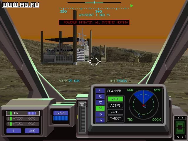 Изображение игры: EarthSiege 2