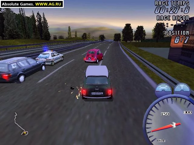 Изображение игры: Paris-Marseille Racing