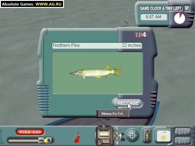 Изображение игры: Field & Stream Trophy Bass 4