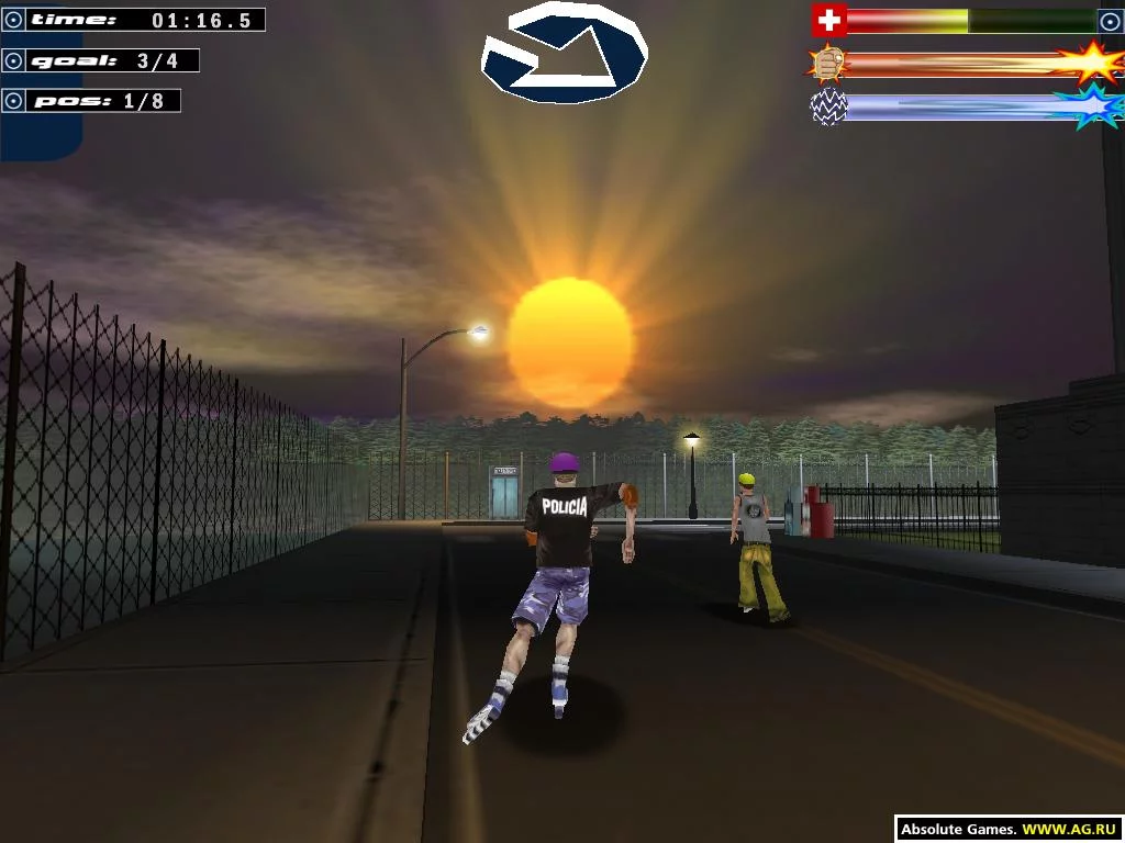 Изображение игры: Ultra Wheels Street Jam