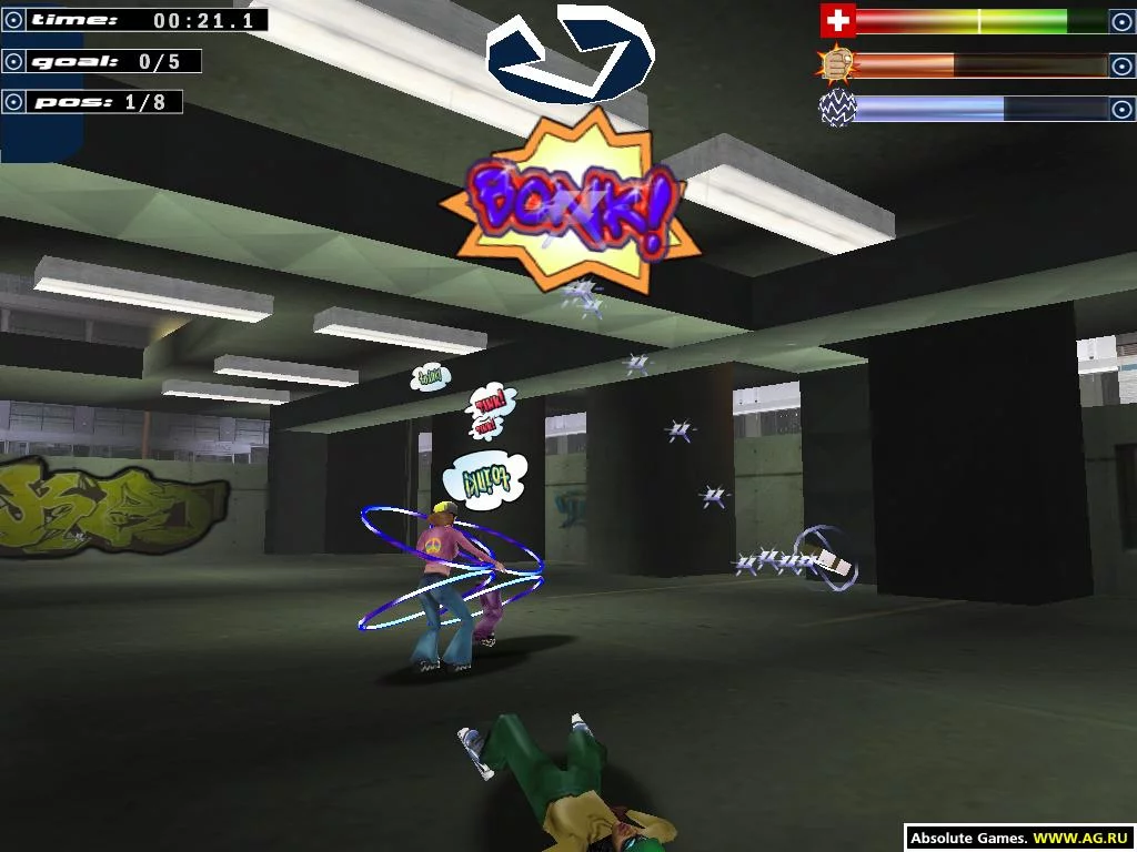 Изображение игры: Ultra Wheels Street Jam