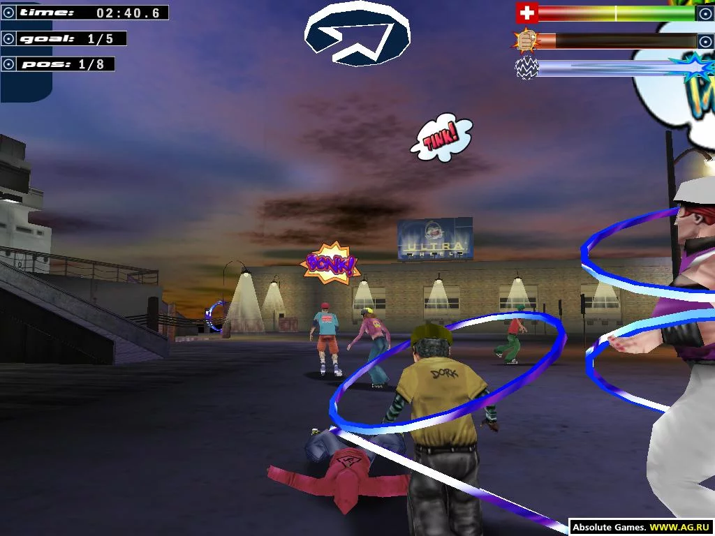 Изображение игры: Ultra Wheels Street Jam