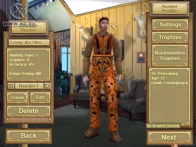 Изображение игры: Buckmasters Deer Hunting