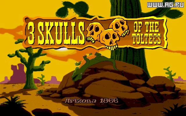 Изображение игры: Three Skulls of the Toltecs