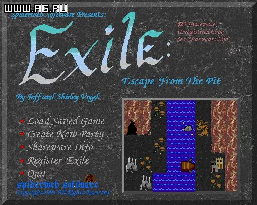 Изображение игры: Exile: Escape from the Pit