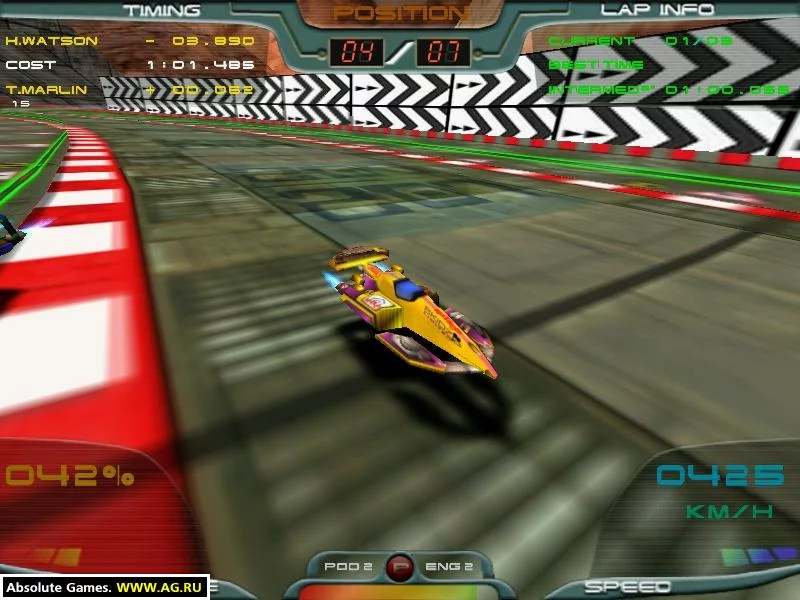Изображение игры: Nelson Piquet's Grand Prix Evolution