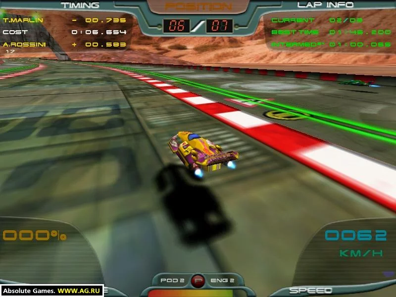 Изображение игры: Nelson Piquet's Grand Prix Evolution