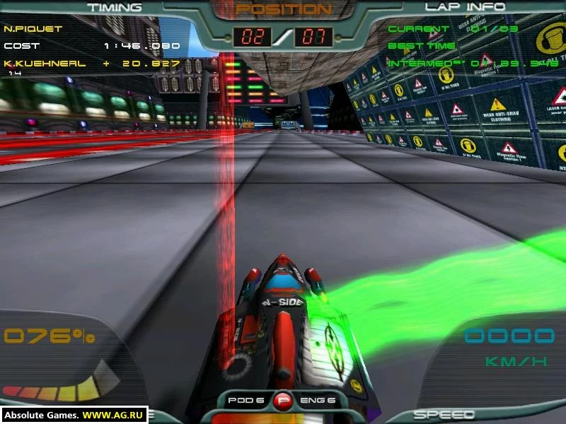 Изображение игры: Nelson Piquet's Grand Prix Evolution