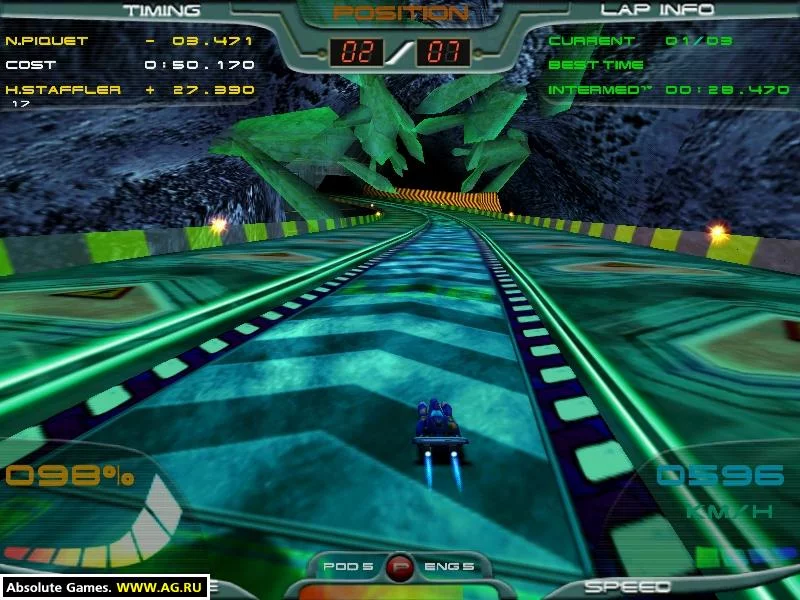 Изображение игры: Nelson Piquet's Grand Prix Evolution