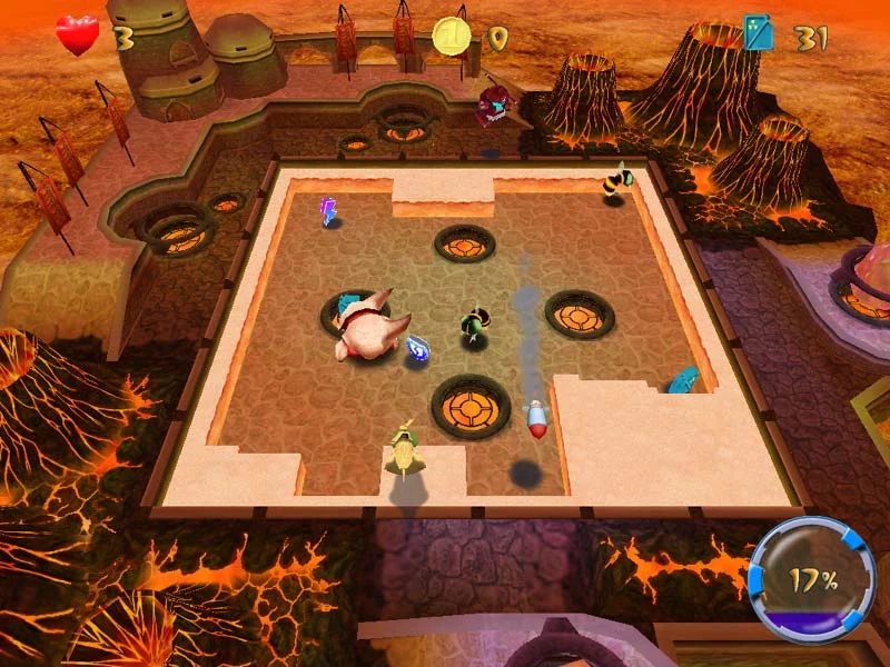 Изображение игры: Bugix: Adventures on the Flying Islands
