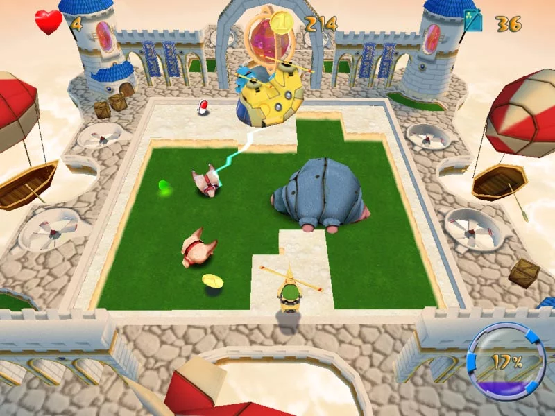 Изображение игры: Bugix: Adventures on the Flying Islands