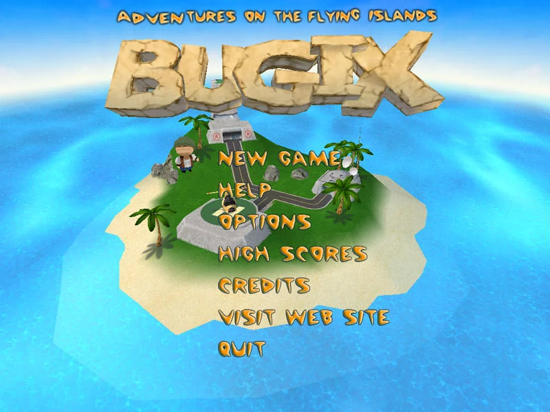 Изображение игры: Bugix: Adventures on the Flying Islands