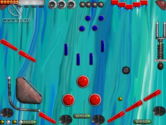 Изображение игры: Moraff's Pinball