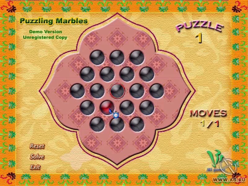 Изображение игры: Puzzling Marbles