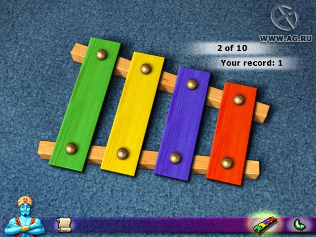 Изображение игры: Hoyle Kids Games 2