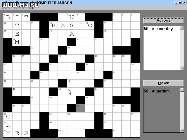 Изображение игры: Super Crossword