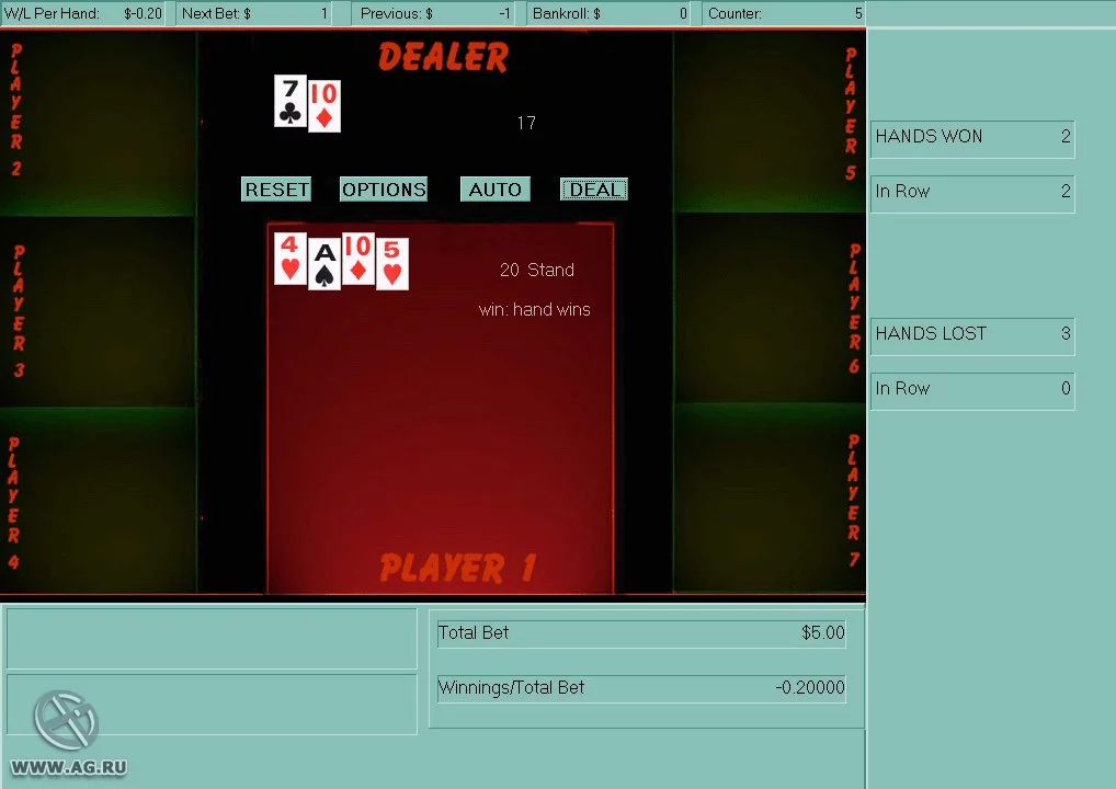 Изображение игры: Blackjack Max Gold