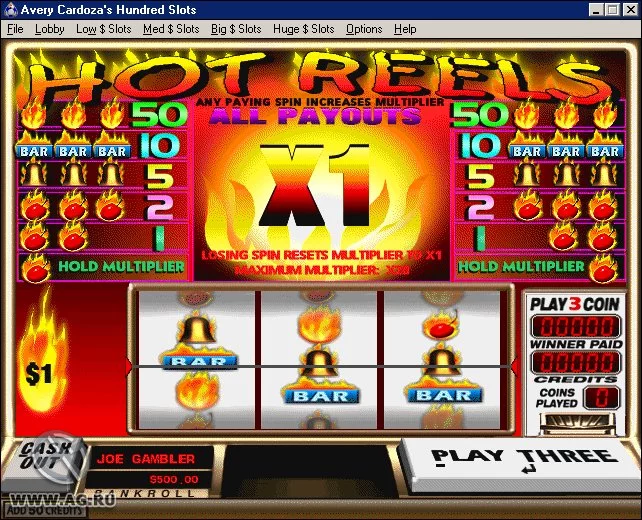 Изображение игры: Avery Cardoza's 100 Slots