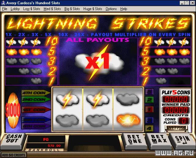 Изображение игры: Avery Cardoza's 100 Slots