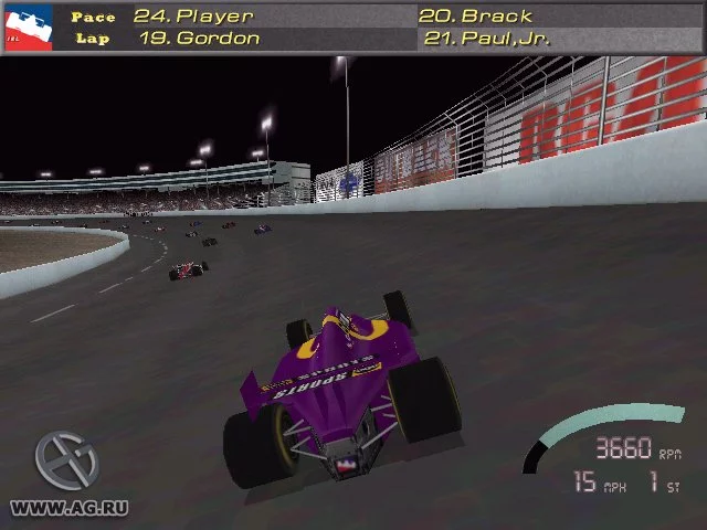 Изображение игры: ABC Sports Indy Racing