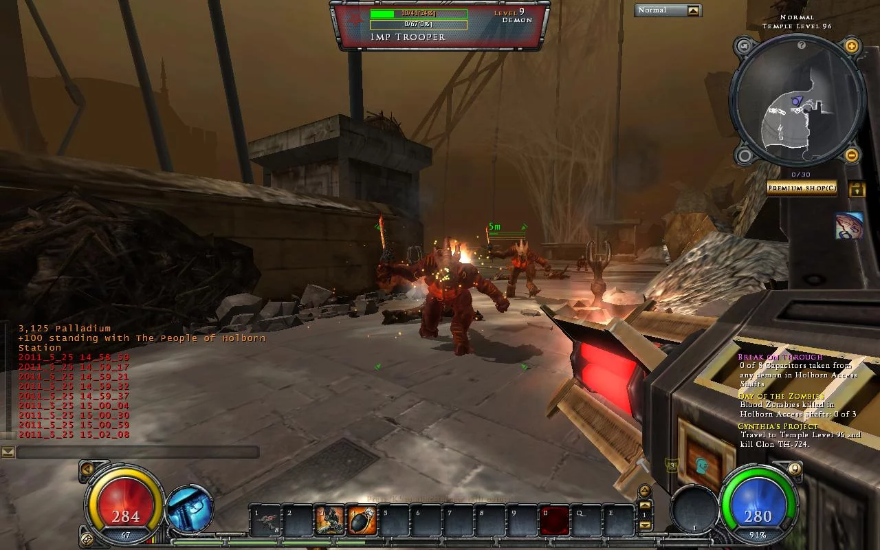 Изображение игры: Hellgate Global