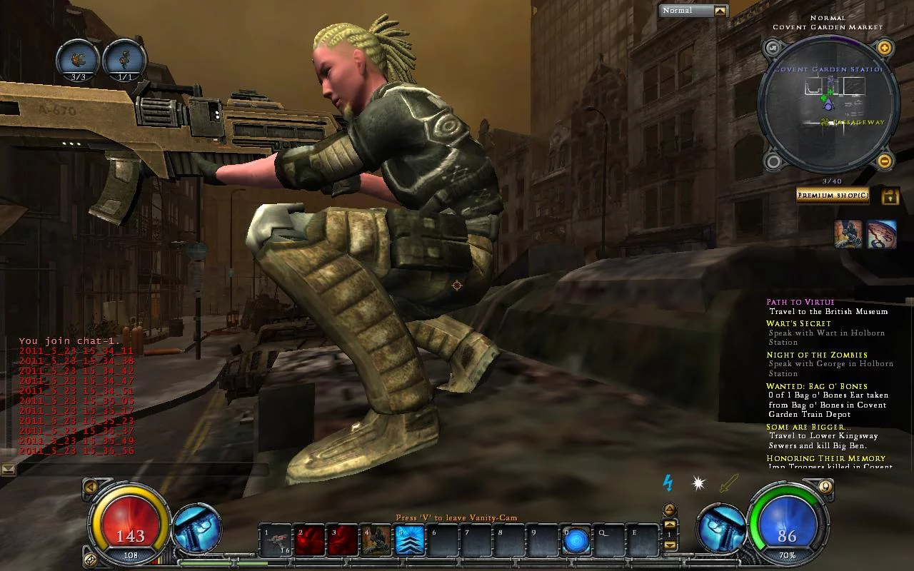 Изображение игры: Hellgate Global