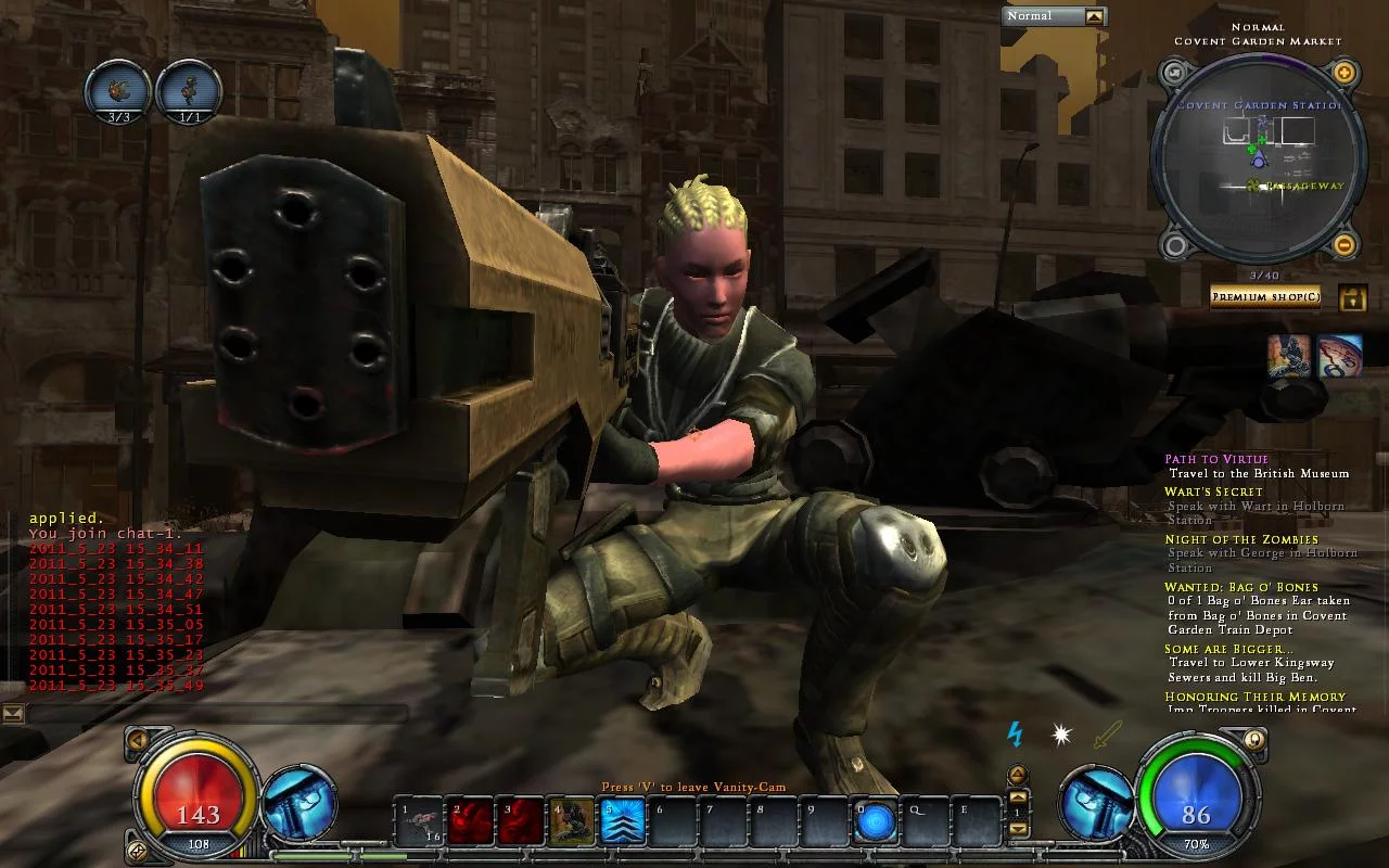 Изображение игры: Hellgate Global