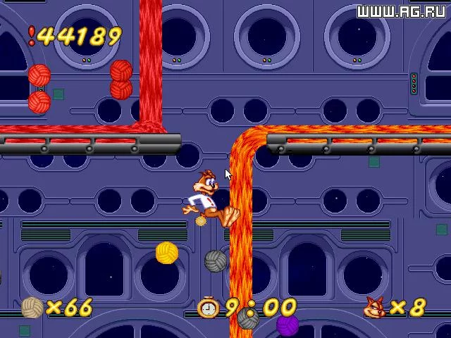 Изображение игры: Super Bubsy