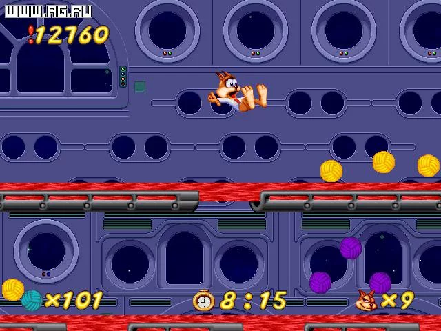 Изображение игры: Super Bubsy