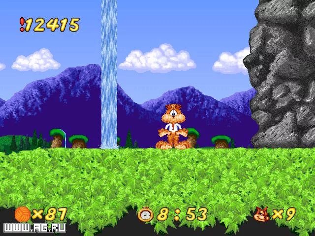 Изображение игры: Super Bubsy