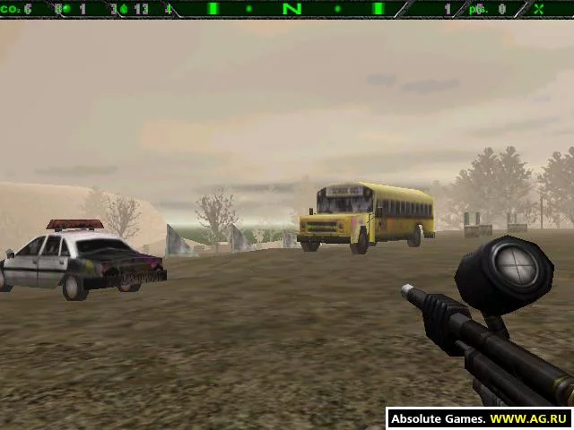 Изображение игры: High Impact Paintball